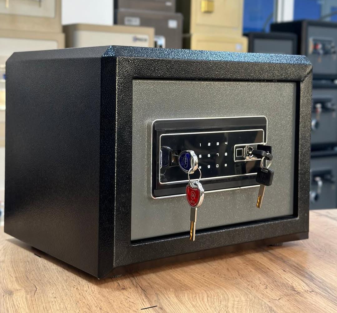 coffre-fort H2-350 & ( Empreinte digitale + double serrure + code tactile )