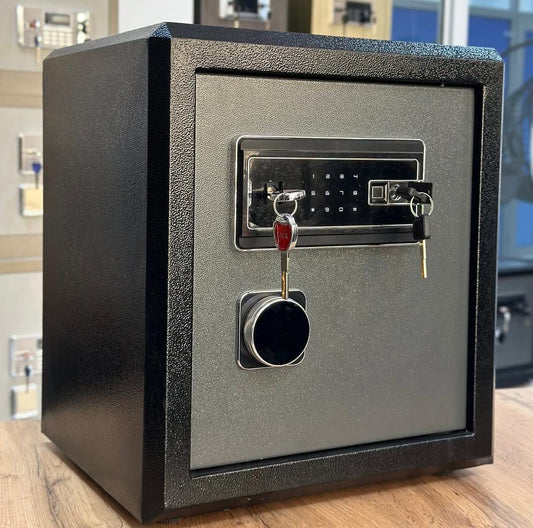 coffre-fort H2-450 & ( Empreinte digitale + double serrure + code tactile )