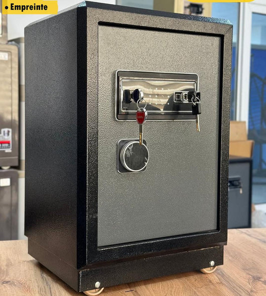 coffre-fort H2-620 & ( Empreinte digitale + double serrure + code tactile )