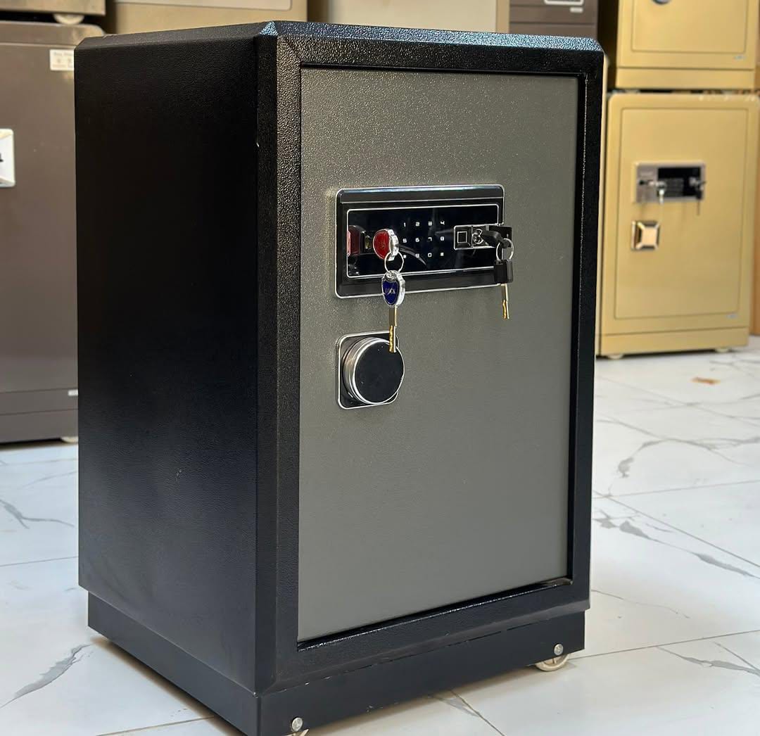 coffre-fort H2-820 & ( Empreinte digitale + double serrure + code tactile )