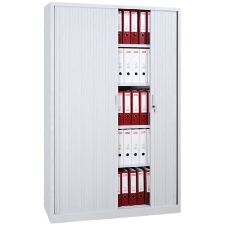 Armoire métallique à rideaux haute